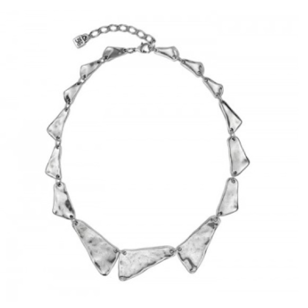 Uno de 50 Be Sharp Triangle Necklace